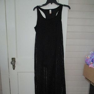 JRS RACER BACK BLACK SUMMER DRESS.. LG..11/13.NWOT